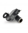 Імпульсний блок живлення LGY-1210, AC110-240V / DC12V 1А (12W) з прикуривателем