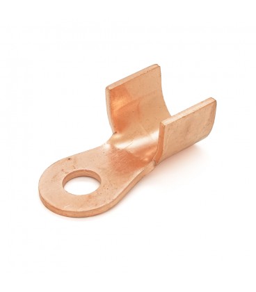 Клема тип "О" ОТ-1000А 20,33мм, провід 100-200, неізольована, під пайку, 100шт в упаковці, ціна за штуку