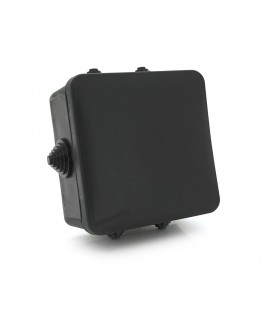 Коробка розподільна зовнішня PIPO Р30 110х110х60мм IP55 пластик (РР) 6 гермівводу чорна Q50
