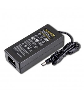 Импульсный адаптер питания YM-2440 24В 4А (96Вт) штекер 5,5/2,5 + шнур питания, длина 1,10м, LED- индикация