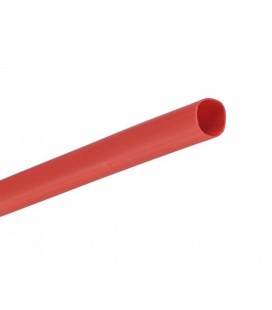 Термоусаджувальна трубка 5,0 мм, робоча температура: від -50 ° C до + 125 ° C, червона, 100м, рулон