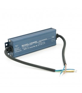 Імпульсний блок живлення герметичний (Led Converter) 12V 60W, IP67, 152х21х44 мм, Box