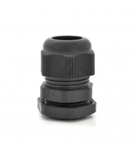 Кабельний спіральний водонепроникний роз'єм PG9, black