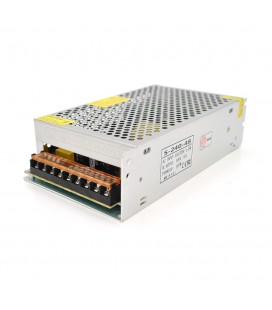 Імпульсний блок живлення 48В 5А (240Вт) перфорований (204*116*55) 0.7 кг (200*110*50) Q36