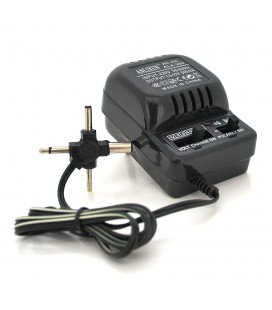 Адаптер живлення ALX-308 з регулюванням 1,5V-12V 0,5A, штекер 5,5*2,1, jack3,5, LED - індикація