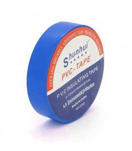 Изолента SHUNHUI 0,13мм*18мм*20м (синяя), temp: -10°С/+ 80°С, 10 шт. в уп. цена за упак.