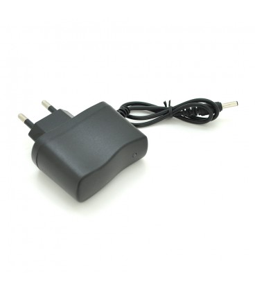 Зарядное устройство 18650, 4.2V/500mAh, питание 110-240V, штекер 3,5 * 1,35 мм, длина 0,6м