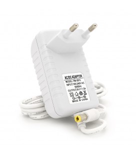 Импульсный адаптер питания 9В 1,5А (13.5Вт) штекер 5.5/2.5 длина 1м, Q50, White