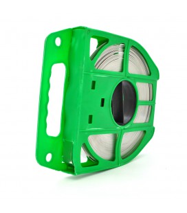 Лента бандажная 20х0,7мм нержавеющая сталь 50м . цена за бухту