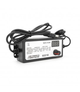 Адаптер живлення NZX-31250 з регулюванням 3-12V 5A, штекер 5,5 * 2,5, LED - індикація