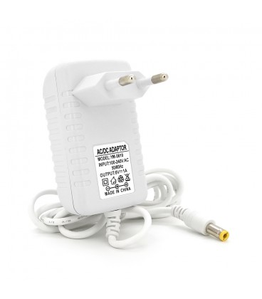 Импульсный адаптер питания 6В 1А (6Вт) штекер 5.5/2.5 длина 1м, Q50, White