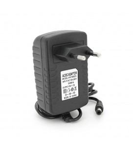 Імпульсний адаптер живлення KW-1920 19V 2А (38Вт) штекер 5.5/2.5 LED-індикація, Black