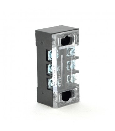 Клемна колодка 3-розрядна TB-1503 15A / 600V, перетин дроту 0,5-1,5мм2, 100 шт в упаковці, ціна за штуку