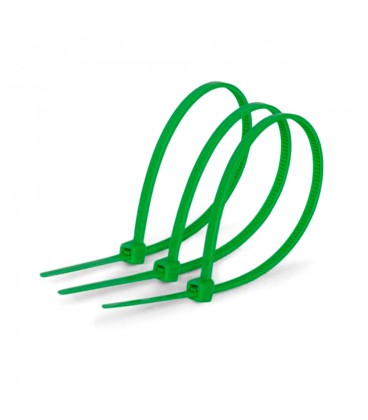 Стяжки нейлон 2,5х150mm зеленые (1000 шт) высокое качество, диапазон рабочих температур: от -45С до +80С