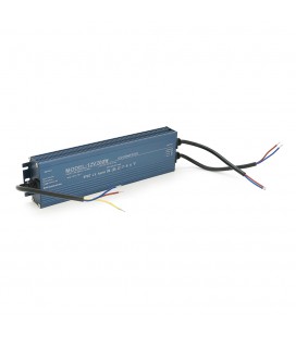 Імпульсний блок живлення герметичний (Led Converter) 12V 200W, IP67, 250х29х65 мм, Box
