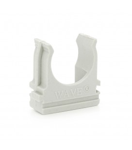 Кріплення для гофри/труби сіра 20 мм (пач. 50шт. ціна за пачку)