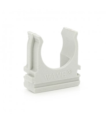 Кріплення для гофри/труби сіра 20 мм (пач. 50шт. ціна за пачку)