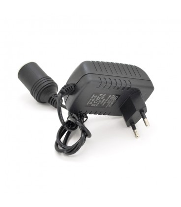 Імпульсний блок живлення LGY-1202В, AC110-240V / DC12V 2А (24W) з прикуривателем