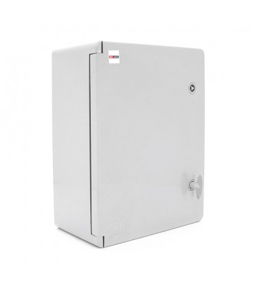 Бокс міцний з ABS пластику з монтажною панеллю 400х300х170, IP65