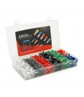 Набір клем/наконечників 1900шт (E0508w-500, E7508g-400, E1008r-350, E1508bl-300, E2508b-300, E4009g-60, E6012r-40)
