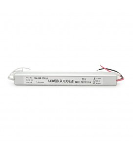 Імпульсний блок живлення для LED, HM-24W-12V-2А (24Вт) 260V IP20 (178*18*18)