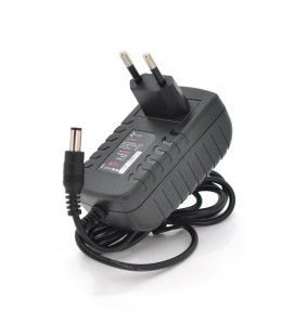 Импульсный адаптер питания Ritar RTPSP 12В 2А (24Вт) штекер 5.5/2.5 длина 1м Q100 ( (95*68*59) 0.12 кг (80*50*50)