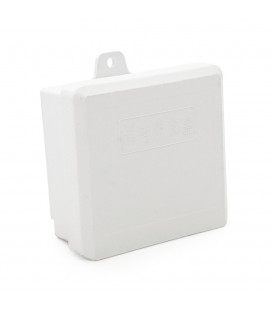 Пластиковий водонепроникний бокс 110*100*45мм білий