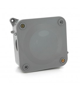Коробка розподільна зовнішня PIPO Р30 110х110х60мм IP54 пластик (РР) 4 гермовводи сіра Q50