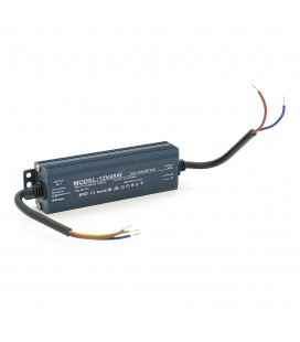 Імпульсний блок живлення герметичний (Led Converter) 12V 45W, IP67, 137х21х37 мм, Box