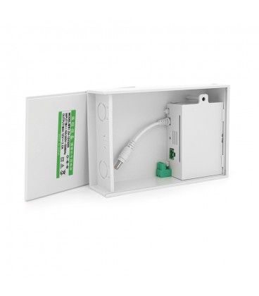 Імпульсний адаптер живлення ADtech 12В 3.0А (36Вт) штекер 5.5/2.1 Plastic Box IP63 кріплення