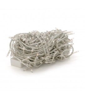 Гірлянди 400LED (Діод) White, 7 режимів, 20метрів, прозора ізоляція, BOX