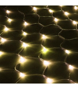 Гірлянди 120LED (Сітка) Yellow, 1,5*1,2 метрa, прозора ізоляція, BOX