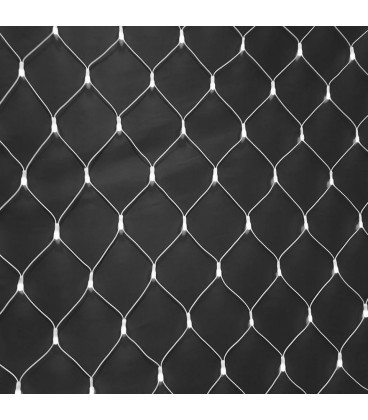 Гірлянди 120LED (Сітка) White, 1,5*1,2 метрa, прозора ізоляція, BOX