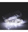 Гірлянди 30LED, 1 режим, 3 метри, прозора ізоляція, живлення від 2 * АА, White, BOX