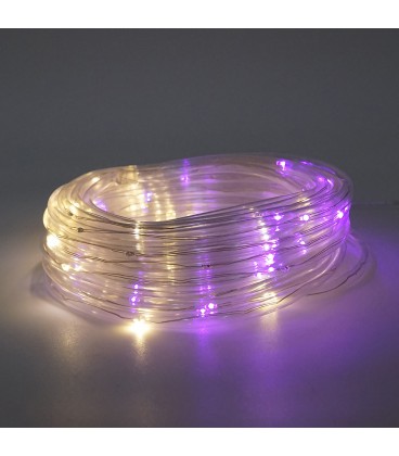 Гірлянди 100LED, 1 режим, 10 метрів, мідний провід, живлення від USB, Mix Color, ОЕМ