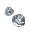 Гайка DIN 6923 М8 А2 зубчатая (нержавеющая сталь)