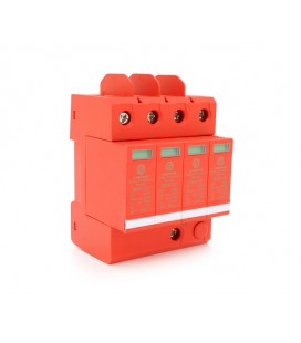 Фотогальваническая защита от перенапряжения переменного тока SNYE-20 4P -385V, 20kA(со сменными блоками)