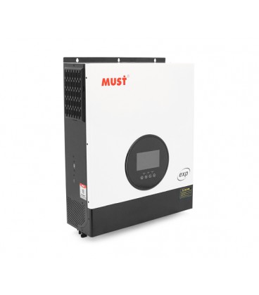 Гибридный инвертор MUST PH19-10048EXP, 10kW, 48V, однофазный, 90-450V, 2-MPPT, PV 450V. 425*527*145mm, 17.5kg
