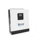 Гибридный инвертор NTOP NTP3000-24, 3000W, 24V, ток заряда 0-70A, 160-275V, ШИМ-контроллер (50А, 80 Vdc)