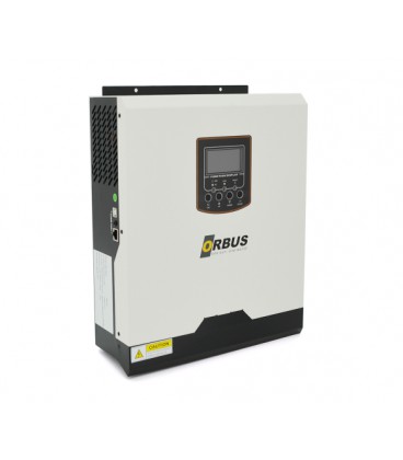 Гибридный инвертор ORBUS VP3000-24, 3000W, 24V, ток заряда 0-70A, 160-275V, ШИМ-контроллер (50А, 80 Vdc)