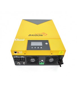 Гибридный инвертор BAISON MPS-VIII-PRO,4200W, 24V, ток заряда 0-110A, 170-280V, MPPT (140А,90-450 Vdc )