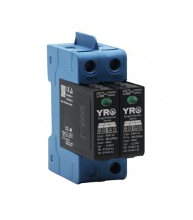 Фотогальваническая защита от перенапряжения постоянного тока YRSP-D2 DC SPD 2P 20-40KA 1000Vdc T2 двухполюсный
