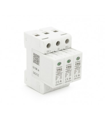 Фотогальваническая защита от перенапряжения постоянного тока YRSP-D2 3P 20-40KA 1000Vdc T2