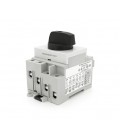Поворотный выключатель наружного монтажа HGN4-NL1-32, DC1000V, 32A, 4P, IP66, Grey