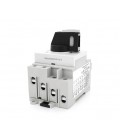 Поворотный выключатель наружного монтажа HGN4-L1-25, DC1000V, 25A, 2P, IP66, Grey