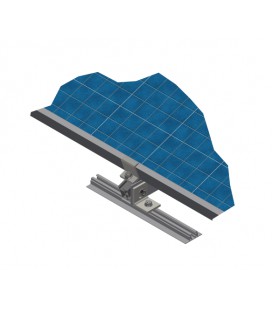 Комплект альбомной системы креплений НА 5 ФОТОМОДУЛЕЙ/размер модуля( 2278х1133х35)(угол 30,алюминий)облегченная