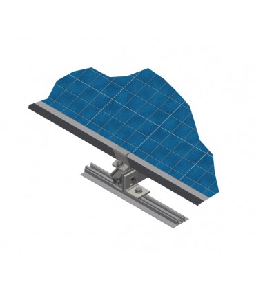 Комплект альбомной системы креплений НА 5 ФОТОМОДУЛЕЙ/размер модуля( 2278х1133х35)(угол 30,алюминий)облегченная