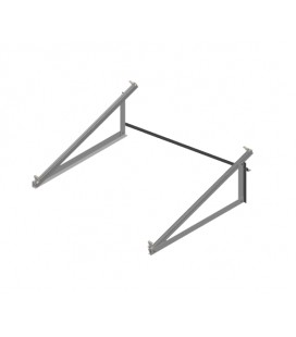 Комплект альбомной системы креплений НА 1 ФОТОМОДУЛЬ/размер модуля( 2278х1133х35)(угол 30,алюминий)