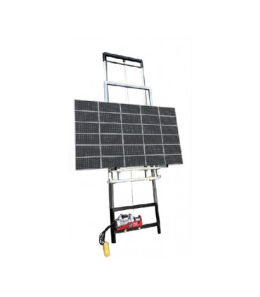 9-метровый подъемник для солнечных панелей – 13 колес, с откидным двигателем 3-го поколения, г/п 300 кг,(состоит из 3 частей)