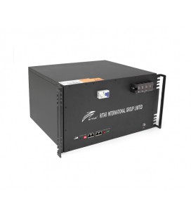 Аккумуляторная батарея Ritar LiFePO4 51.2V 150Ah 7680Wh BMS100A@16S для монтажа в стойку ( 495 x423 х 265 ) , 74,6kg Q1